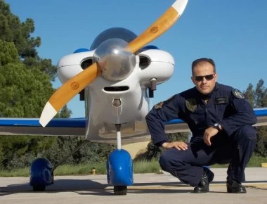 Βρέθηκε τμήμα από το αεροσκάφος που κατέπεσε στο Μεσολόγγι (φωτό)